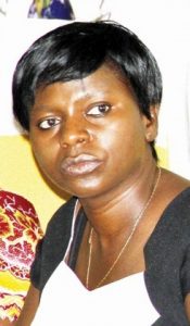 ZNFU President Evelyn Nguleka