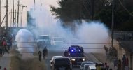 Mundubile, Makebi tear-gassed by police in Lusaka Mundubile, Makebi tear-gassed by police in Lusaka