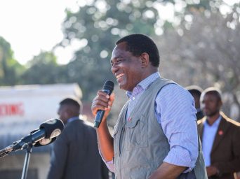 Hichilema widens lead as Southern, Western and North-Western results come in Hichilema widens lead as Southern, Western and North-Western results come in